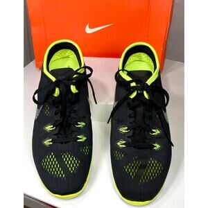 NEW Nike Sneakers Women's Free 5.0 Breathe Training Running Shoes Black Size 9.5